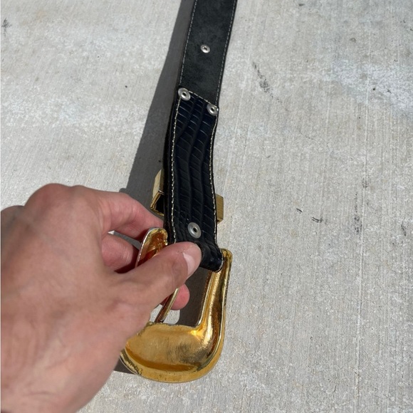 Vintage Jose Cotel Belt- Made in France 1986 - Size 24”-27” - Picture 9 of 10